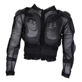 Chaqueta Protectora Armadura De Motorcross Racing Negra