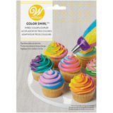 Juego De Decoración De Cupcakes Acoplador De 3 Colores De