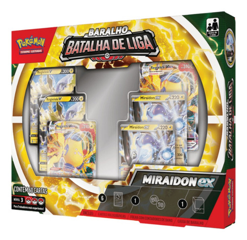 Pokemon Memetal Jogo Baralho Ilustradas Copag Batalha V Raro