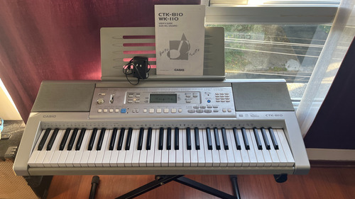 Piano Digital Casio Ctk-810 + Fuente + Manual De Usuario