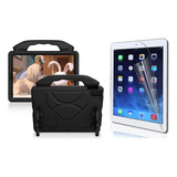 Carcasa Para iPad 10.2 Niños Antigolpe + Lámina Hidrogel