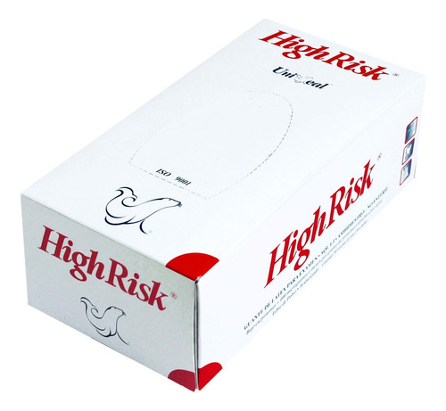 Guante Latex Uniseal High Risk Ch Grueso Y Resistente