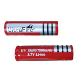 Pila 18650 Uitraflre 3.7 Volts Hy 7800 Mah  Con Teton 