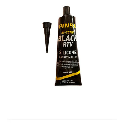 1 Pieza Silicon Alta Temperatura Para Motor Color Negro | Envío gratis