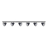 Aplique Riel Led Spot Movil 6 Luces Ar111 1,5mts Dimerizable