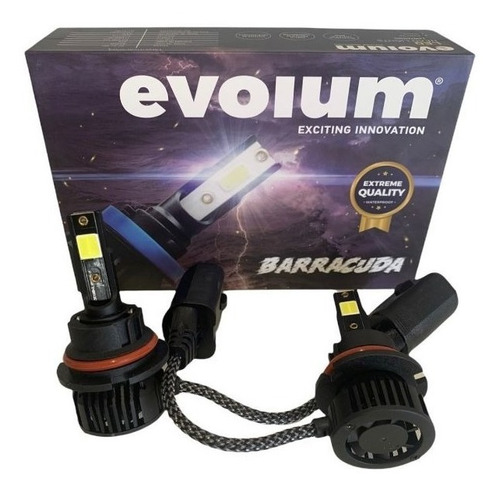 Focos Led Evolum Barracuda H4 H1 H7 H11 H13 9004 9005 9006