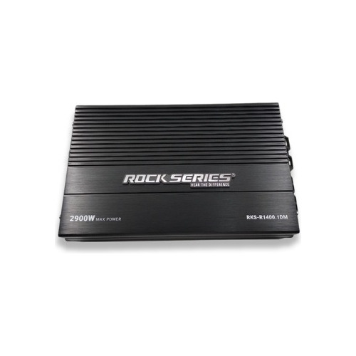 Mini Amplificador 1 Canal Clase D Rock Series Rks-r1400.1dm