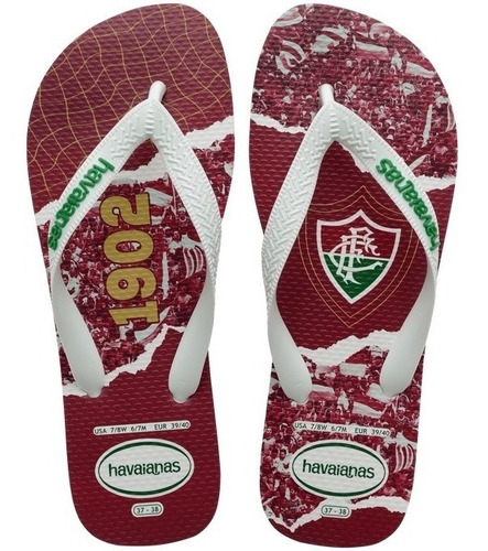 Chinelo Havaianas Top Times Brasileiros Oficial Com Nf