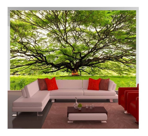 Papel De Parede Natureza Árvores Grande 3d M² Xna177