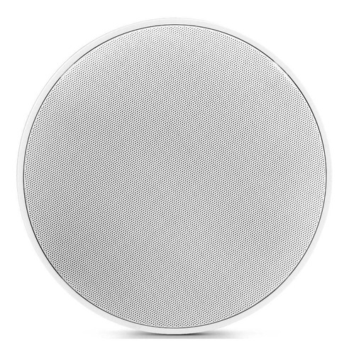 Caixa De Som Arandela Frahm Redonda 6cx40r Aluminio 40w Rms Cor Branco