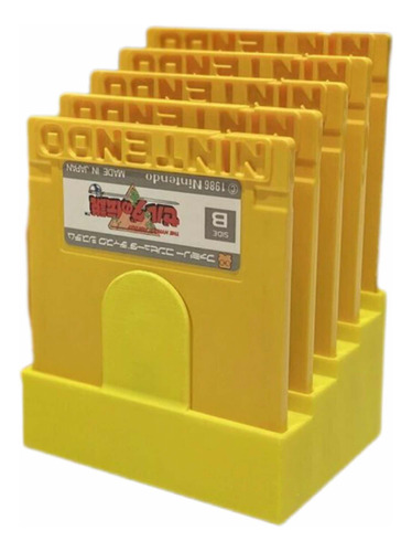 Organizador Para 5 Juegos De Nintendo Famicom Disk System