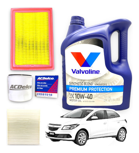 Kit Service Aceite Filtros Chevrolet Onix Cobalt Prisma Spin