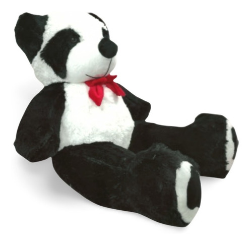 Oso Panda De Peluche Gigante Jumbo 1,40 Cmts + 2 Regalos