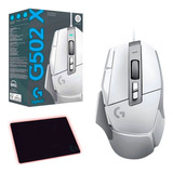 Mouse Gamer Logitech G502 X White Alámbrico