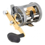 Reel Shimano Tekota 500 Capacidad 0.40-250 Mts Color Plateado Lado De La Manija Derecho