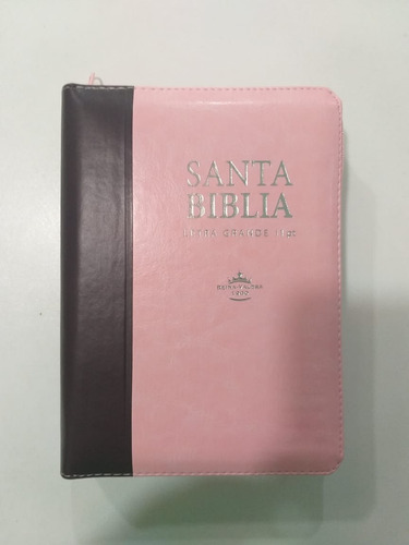 Biblia Con Cierre E Indice Rv 1960 11 Pts Rosa Negro