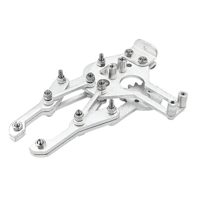 1pza Pinza De Aluminio Garra Gripper Robotica Para Brazo Rob