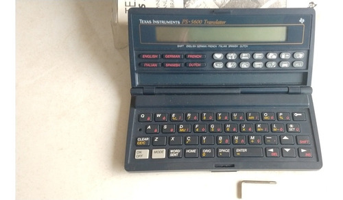 Traductor Electrónico Texas Instruments Ps-5600 Vintage