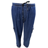 Calça Masculina Jeans Cargo Dazzling Casual Moda Premium