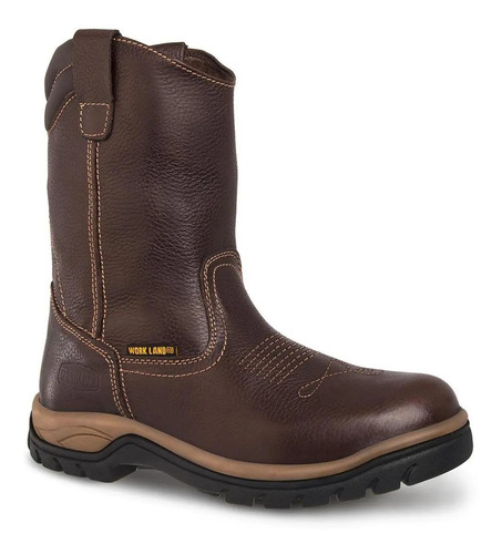 Bota Roper Hombre Trabajo Caballero Workland 77424 Chocolate
