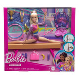 Muñeca Barbie Gimnasta Barra Equilibrio Mattel Original