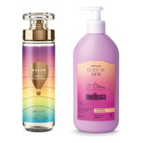 Combo: Body Splash Viagem Encantada + Hidratante Melissa