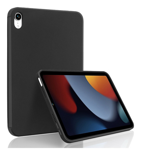 Funda De Silicona Líquida + Lámina Para iPad 10.2  7/8/9 Gen