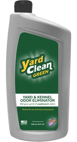 Yard Clean Green Limpiador Eliminador De Olores Perro 946ml