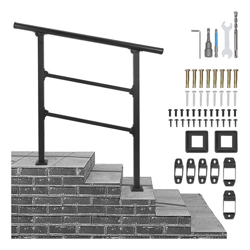 Pasamanos Para Escalones Al Aire Libre, Barandilla De Escale