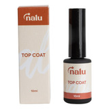 Top Coat Nalu - 10ml Finalizar P/ Alongamento De Unhas