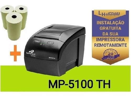 Impressora Termica Não Fiscal Bematech Usb Mp 5100 Guilh 