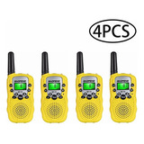 . Radio Walkie Talkie Con Gama Para Niños, 2 Unidades,