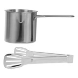 Set De Freidora Pequeña Para Utensilios De Cocina De Acero I