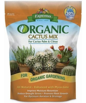 Fertilizante De Jardín - Espoma 4 Quart Organic Cactus Mix -