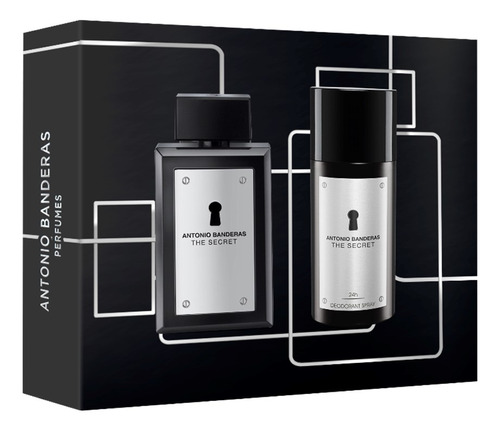 Cofre Fragancia Hombre Banderas The Secret Edt 100ml 