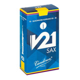 Cx De Palhetas Vandoren V21 Pra Sax Soprano 2.5