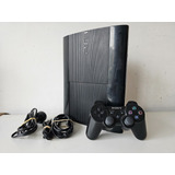 Playstation 3 Super Slim 500gb+1 Control Y Cables - Sin Hdmi