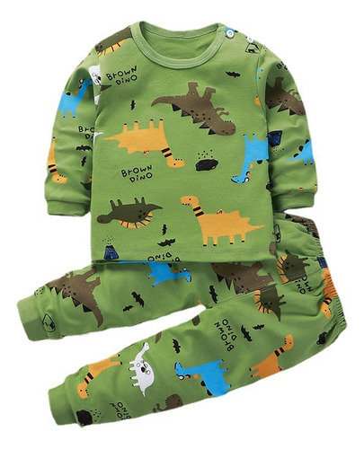 Conjunto De Pijamas Niños Ropa Para Bebe,dinosaurio,cómodo