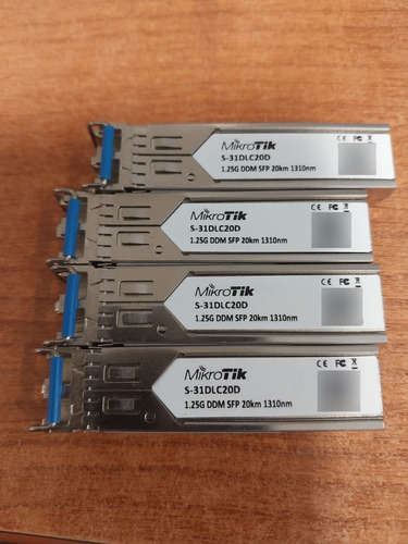 Modulo Transceptor Minigbic Sfp Mikrotik S-31dlc20d 20km