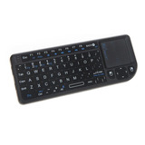 Ri® Mini X1 Portátil 2.4g Teclado Sem Fio Touchpad Mouse