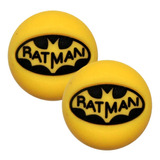 Protector Analogo Grips X2 Stick Goma Batman Amarillo