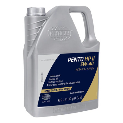 Aceite De Motor 100% Sintético Pento High Performance I I 5w-40 5 Litros No. Producto 8042206 | Meses sin interés