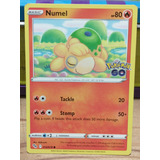 Numel Basic Pokémon No. 322 013/078 Nintendo 2022