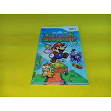 Manual Origina Super Paper Mario Wii