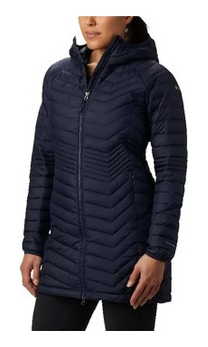 Campera Mujer Columbia Powder Lite Mid Hooded Jacket