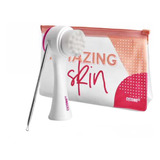 Amazing Skin, Set De Cepillo Limpiador Y Masajeador Facial