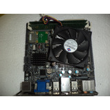 Ecs H61h-i +core I5 3330+cooler+8gb Ram+rejilla