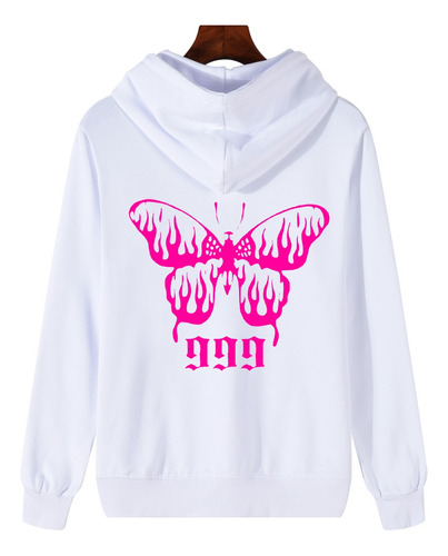 Buzo Mariposa Serpent Butterfly Urbano Street Oversized Hood