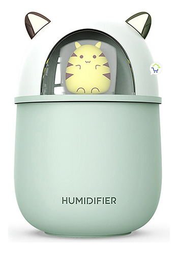 Humidificador Difusor Aromas Led Kawaii Ambientador A108