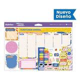 Planificador Samanal Adetec Stickers Y Notas Adhesivas - 430